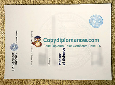 Universität Rostock Urkunde