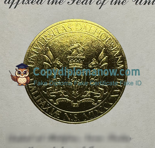 Dalhousie University Diploma seal
