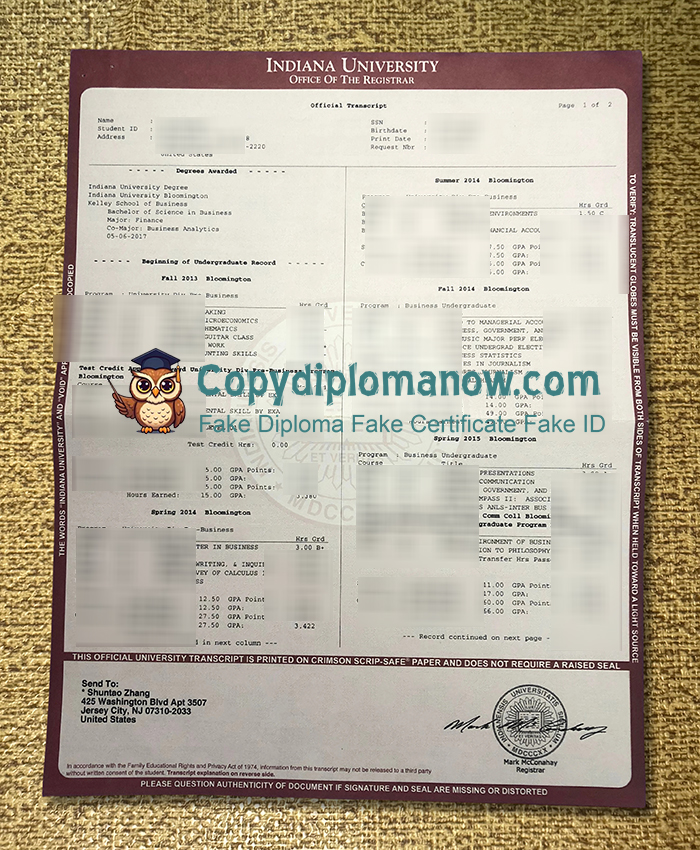 University of the Cumberlands Transcript