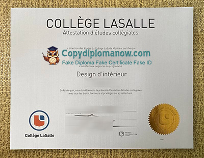 Collège LaSalle Diploma