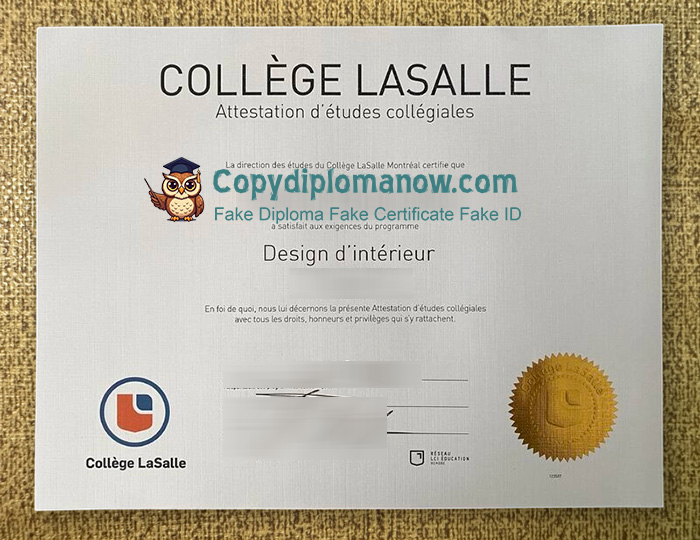 Collège LaSalle Diploma