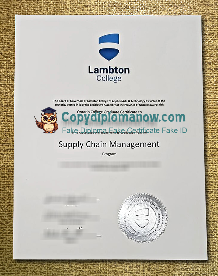 Lambton College Diploma