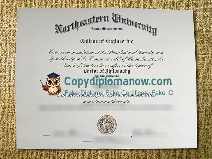 Northeastern University Diploma, NEU Diploma