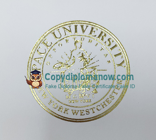 Pace University Diploma seal