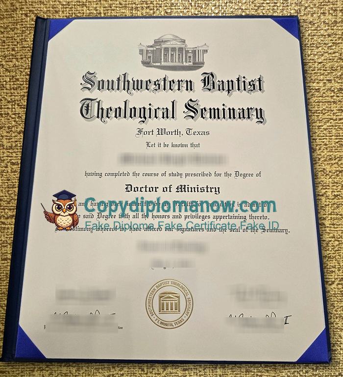 Southwestern Baptist Theological Seminary Diploma, SBTS Diploma