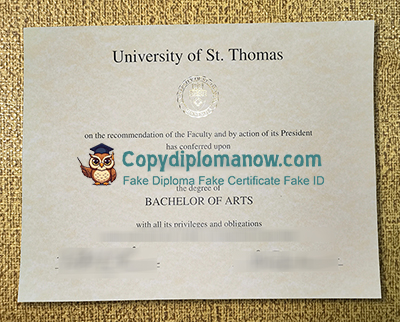 University of St. Thomas Diploma