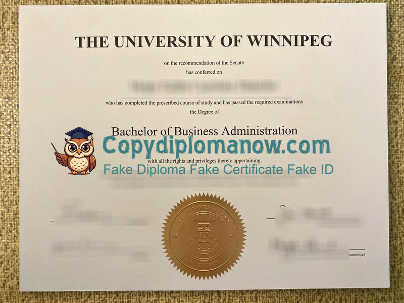 University of Winnipeg Diploma