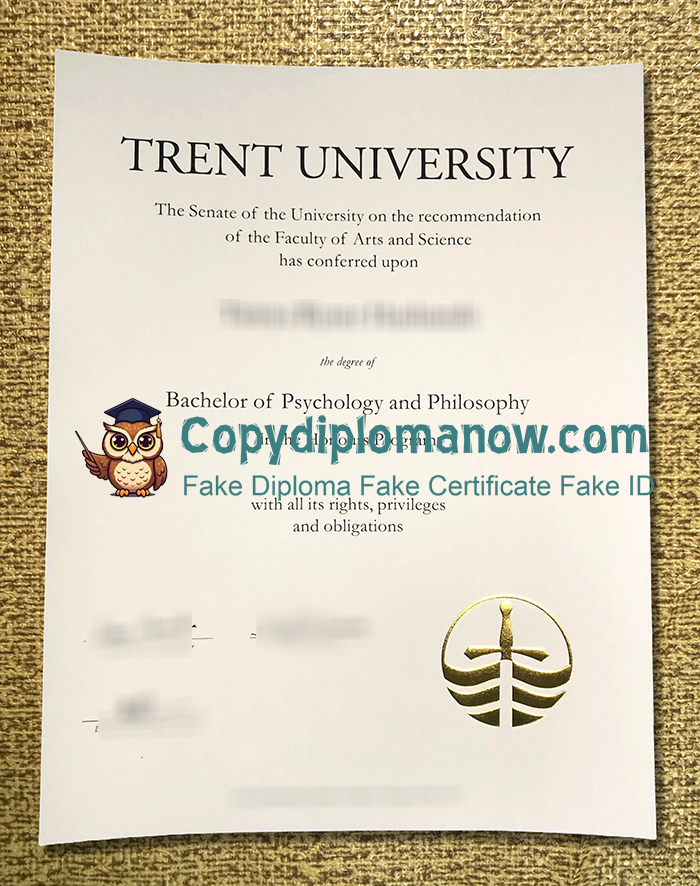 Trent University Diploma