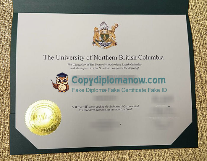 UNBC Diploma, University of Northern British Columbia Diploma
