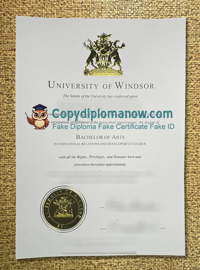 University of Windsor Diploma, UWindsor Diploma