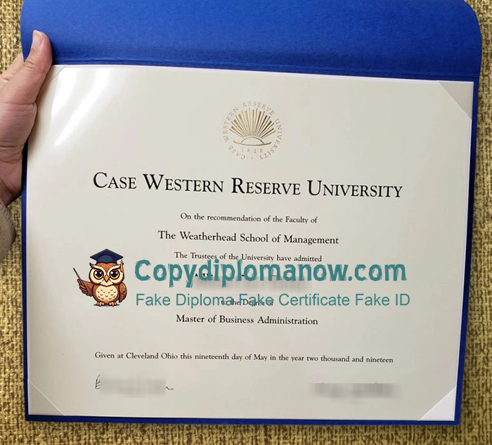 Case Western Reserve University Diploma, CWRU Diploma