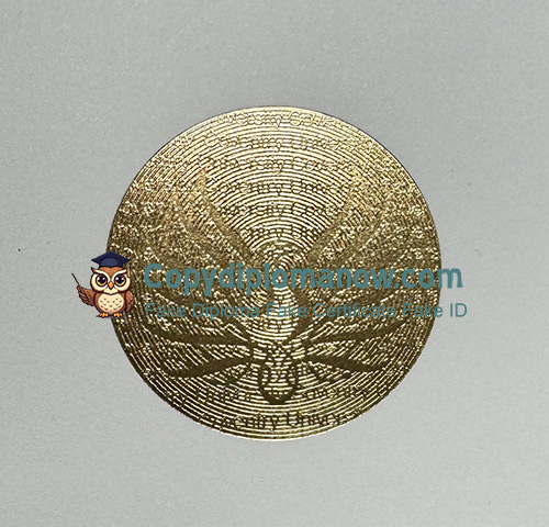 Coventry University Degree seal