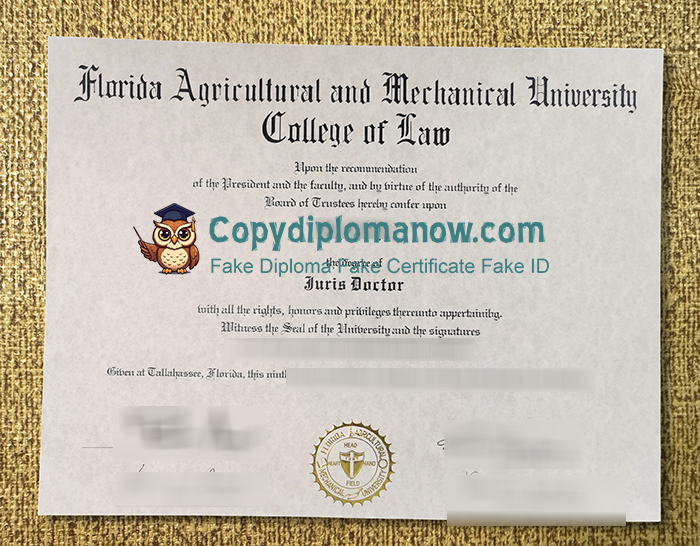 Florida A&M University Diploma, FAMU Diploma