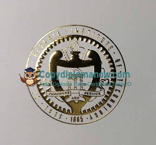 Georgia Institute of Technology Diploma seal