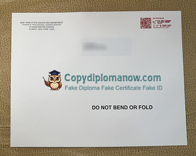 New York RPN Certificate Envelope