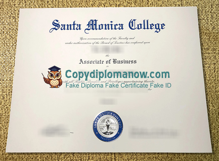 Santa Monica College Diploma, SMC Diploma