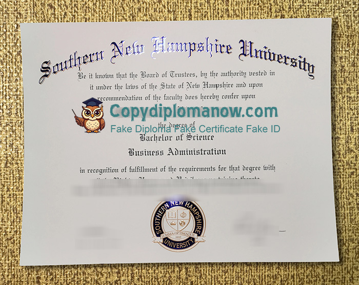 SNHU Diploma, Southern New Hampshire University Diploma