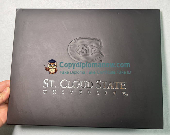 St, Cloud state university Diploma Cover