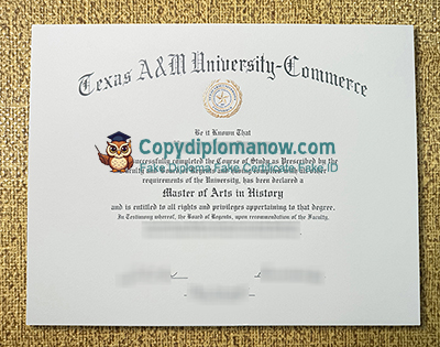 Texas A&M University–Commerce Diploma