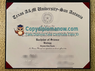Texas A&M University–San Antonio Diploma