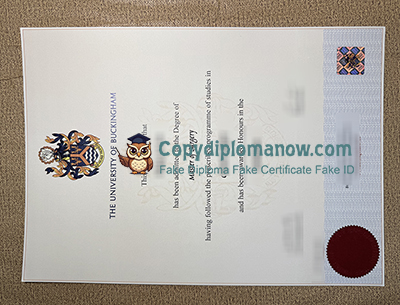 University of Buckingham Degree
