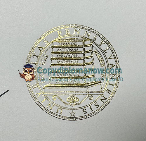 University of Pennsylvania Diploma seal