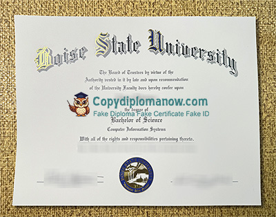 Boise State University Diploma