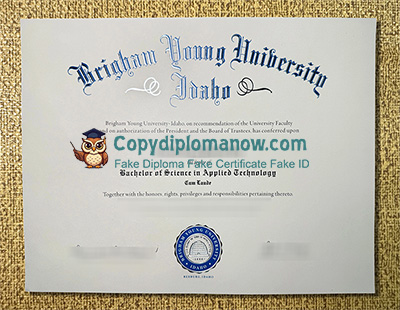 BYU–Idaho Diploma