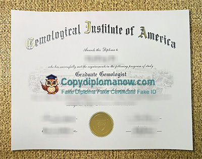 Gemological Institute of America Diploma