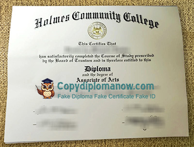 Holmes Community College Diploma