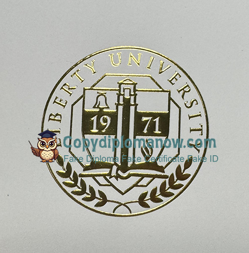 Liberty University Diploma seal