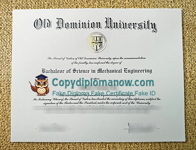 Old Dominion University Diploma, ODU Diploma