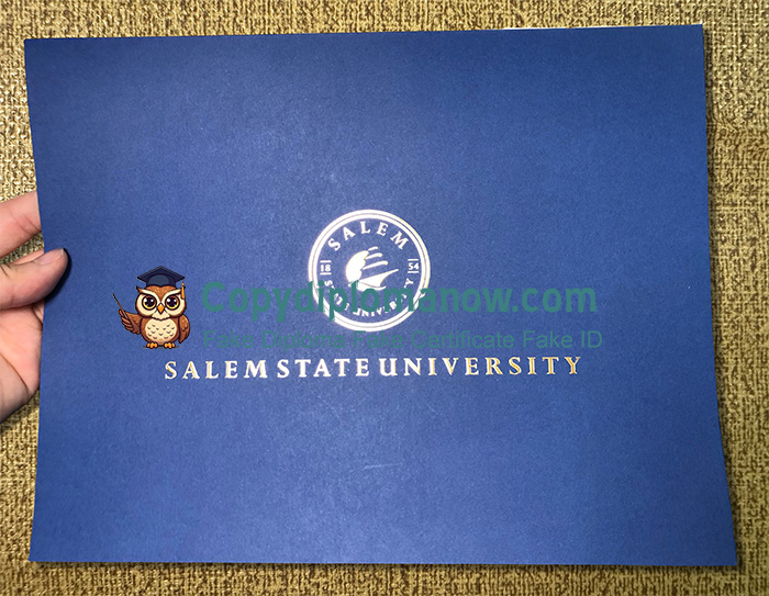 Salem State University Diploma cover