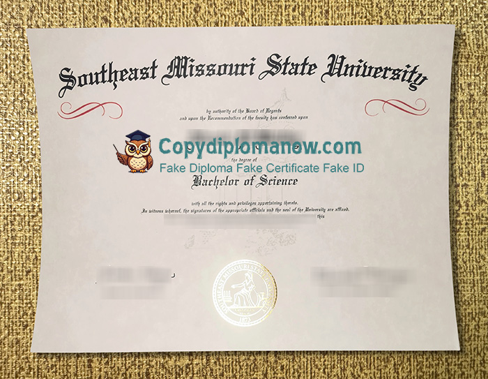 Southeast Missouri State University Diploma, SEMO Diploma,