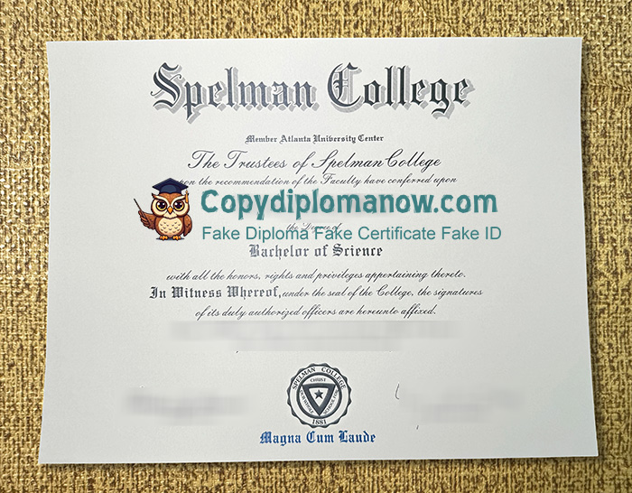 Spelman College Diploma