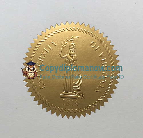 University of Virginia Diploma seal