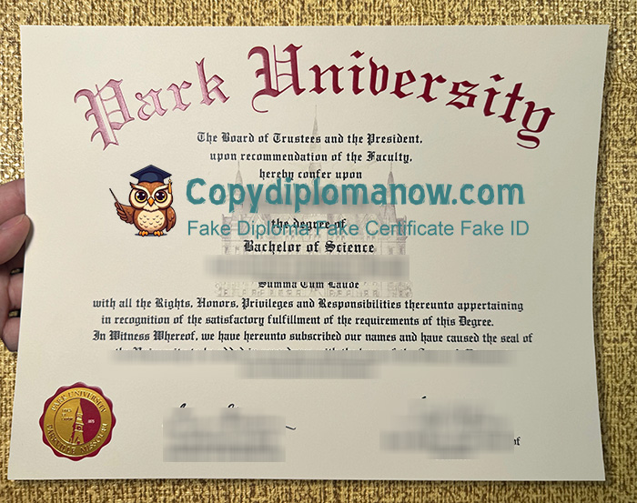 Park University Diploma