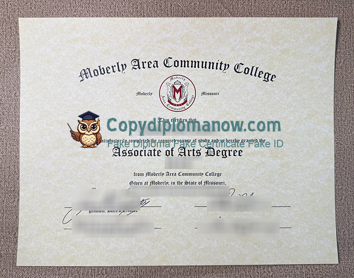 Moberly Area Community College Diploma, MACC Diploma