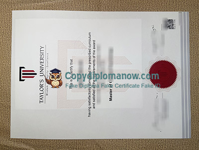 Taylor's University Diploma