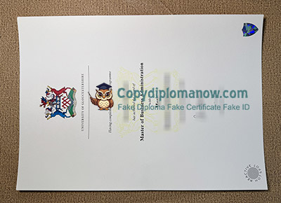 University of Gloucestershire Degree